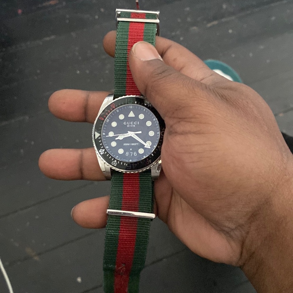 Gucci Dive Watch. Water resistant